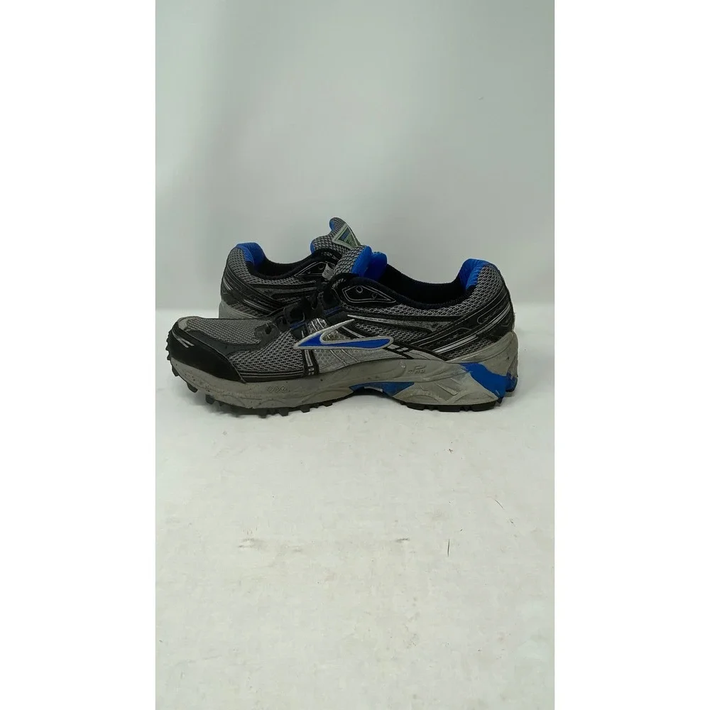 Brooks Adrenaline ASR Mens 10.5 Trail Running Shoes Gray Blue 1101011D460